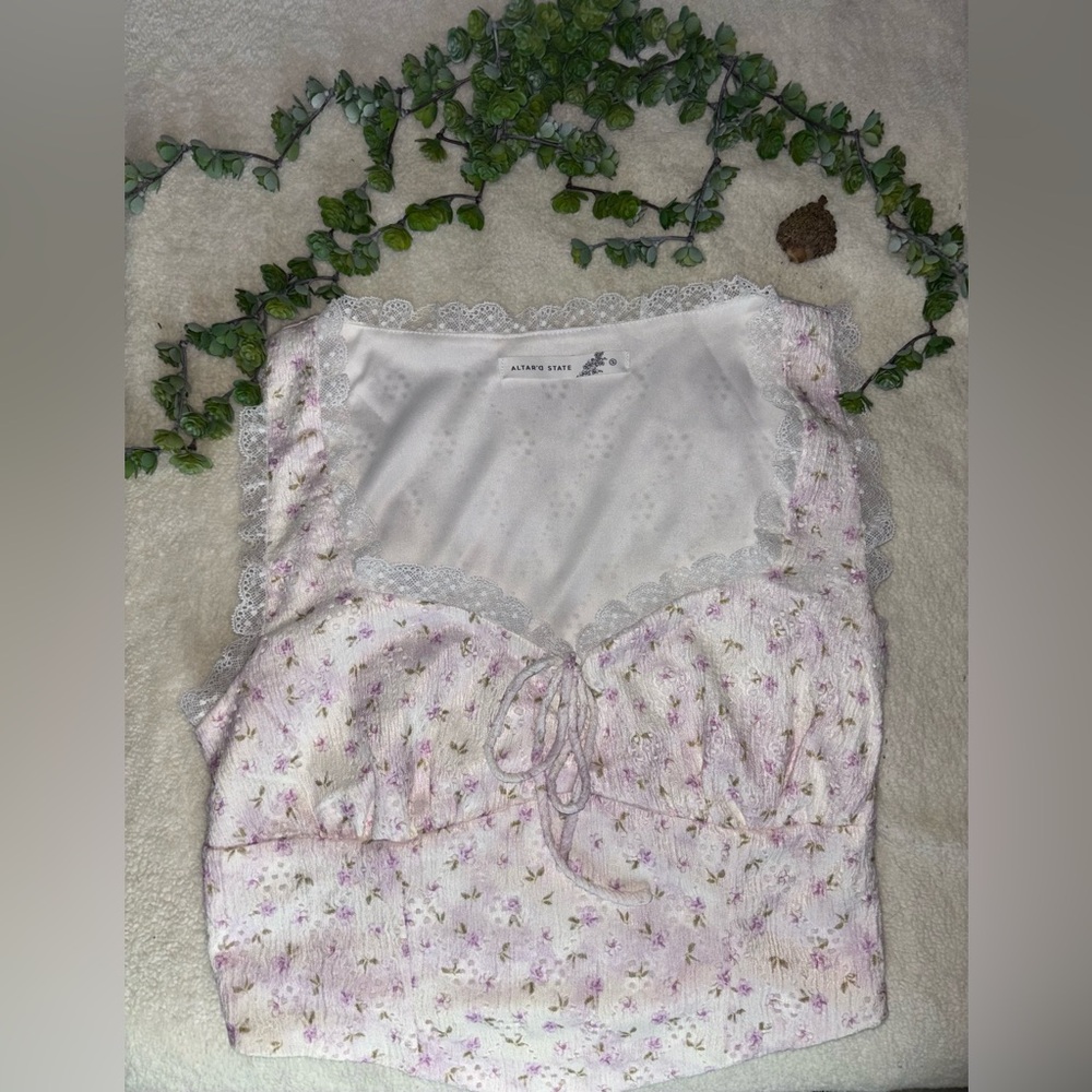 Altar'd State - Ariella Floral Corset